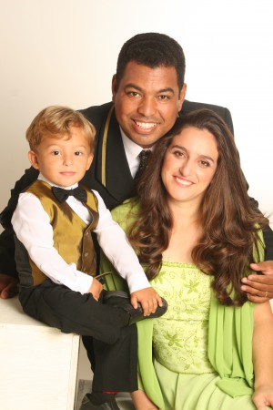 meu filho matheus e minha esposa alessandra